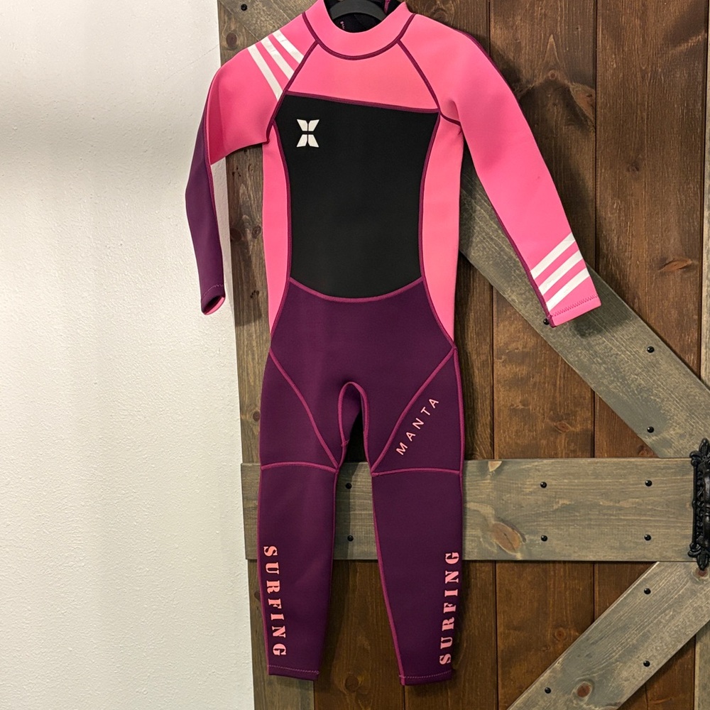 Kids Pink and Purple Rashguard